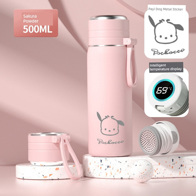Vacuum Cup Large Capacity Water Cup Female 316 Stainless Steel Kids Student Only Good-looking 2024 New Arrival Cup Male