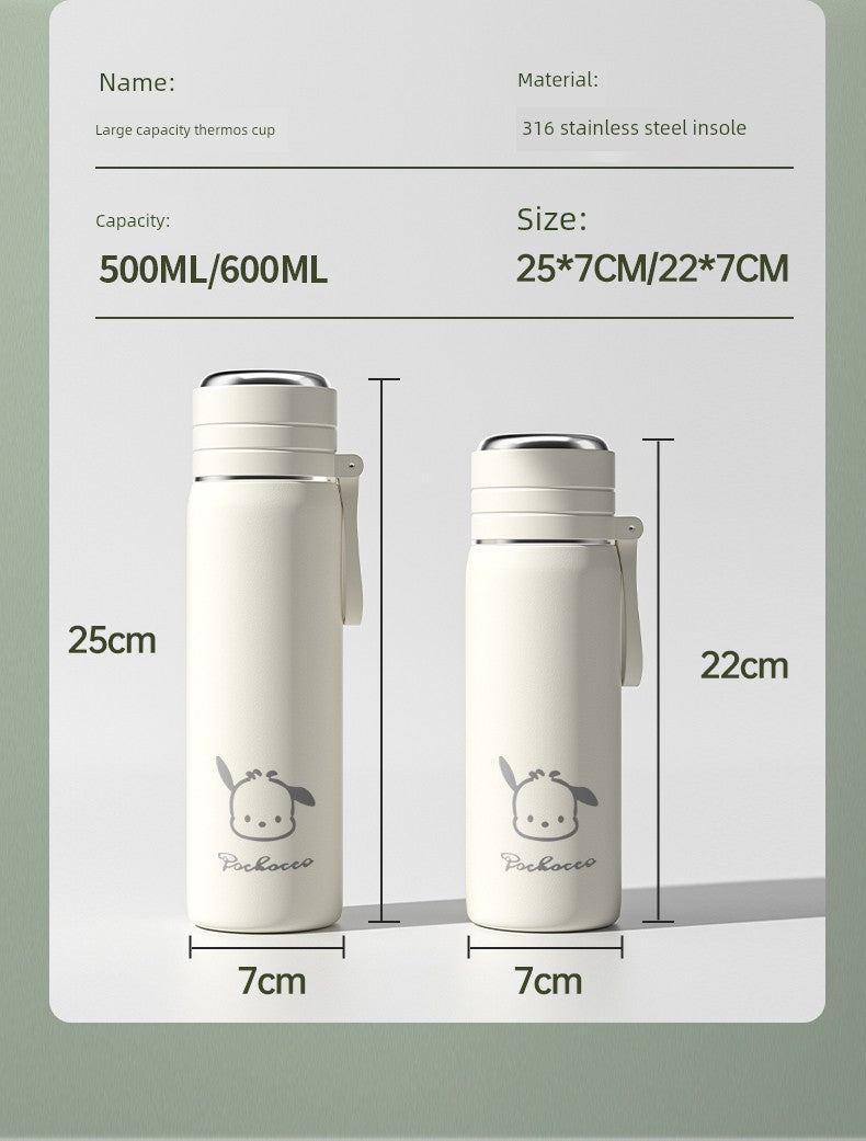 Vacuum Cup Large Capacity Water Cup Female 316 Stainless Steel Kids Student Only Good-looking 2024 New Arrival Cup Male