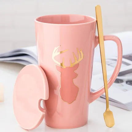 Coffee Mug With spoon
