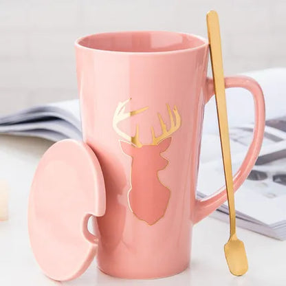Coffee Mug With spoon