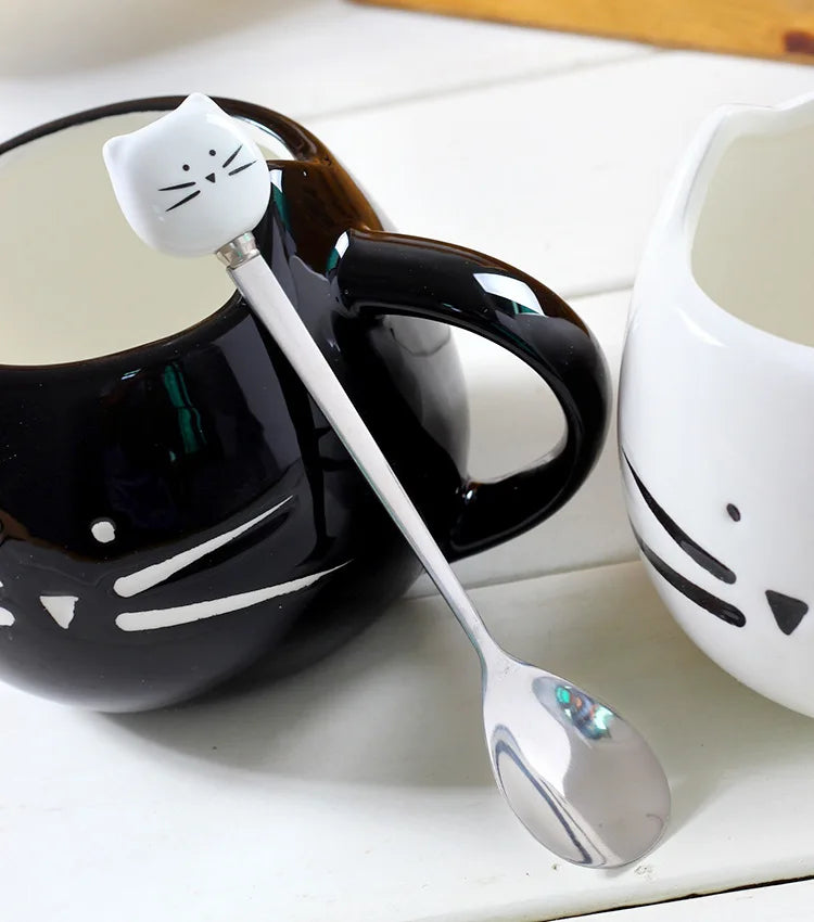 Ceramic Cute Cat Mugs