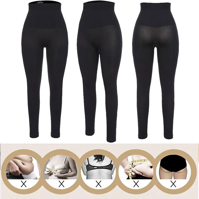 Sexy Leggings Women Sculpting Sleep Leg Legging New High Waist Skinny Pants Slimming  Leggings Tights Shapewear