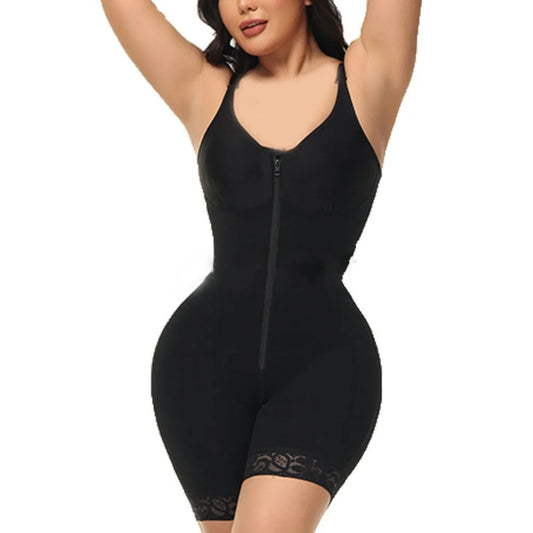 Zipper Front Postpartum Body Shaper