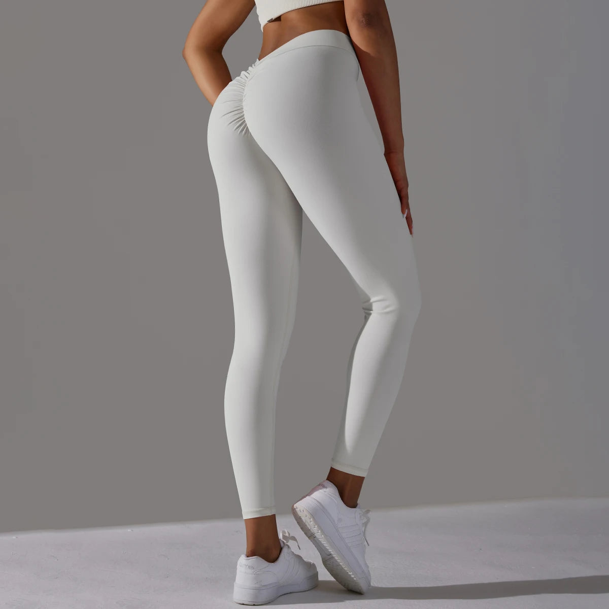 Yoga Leggings Back V Butt Sexy Leggings Women Yoga Pants Fitness Workout Gym Running Leggings High Waist Active Wear Tight Pants