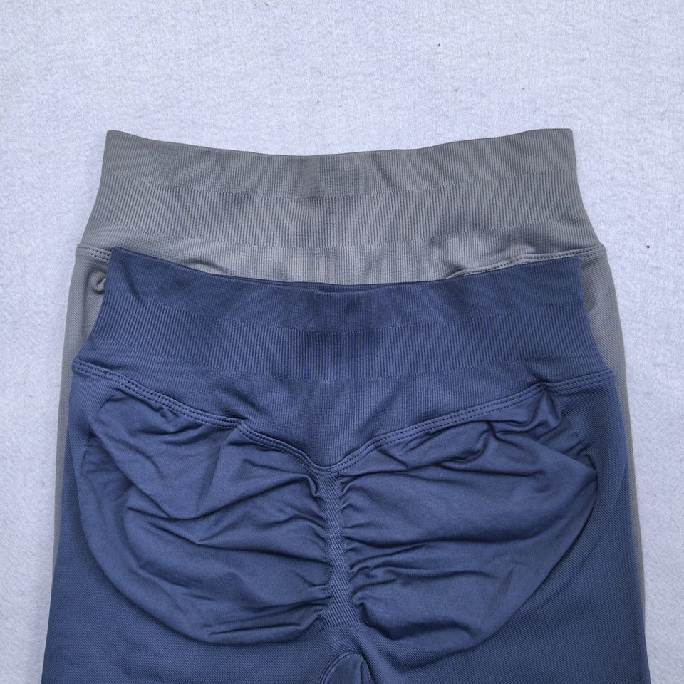 Low Ribbed Waistband Sports Tights