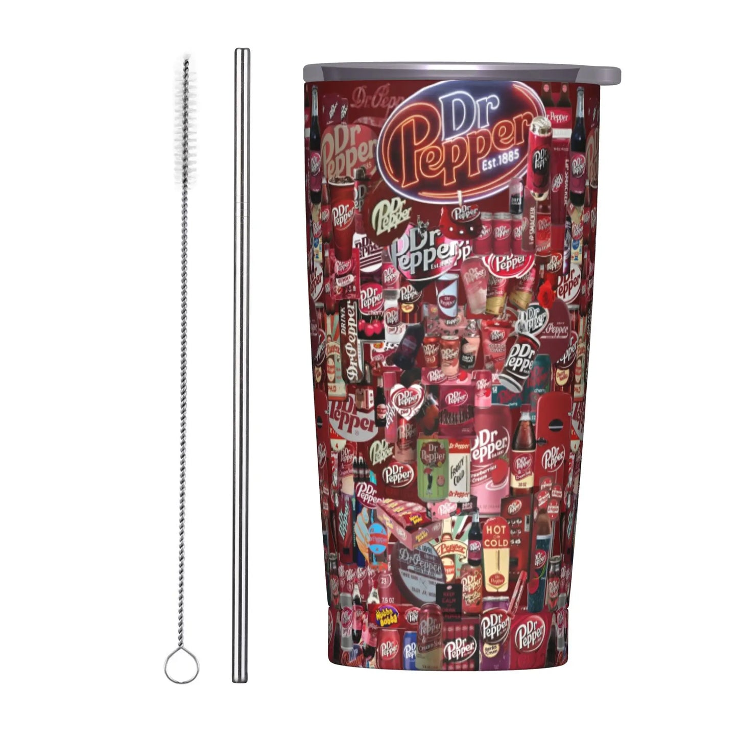 Dr Pepper insulated tumbler