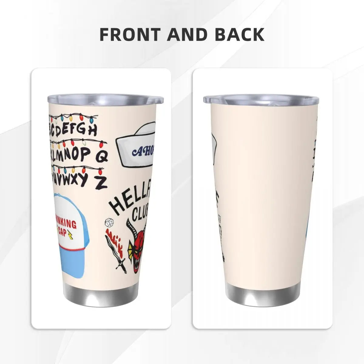 Stranger Sticker Stainless Steel