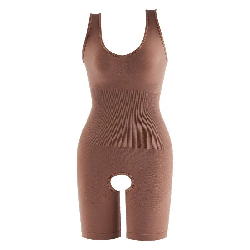 Open-Bust Postpartum Body Shaper (Plus Size)