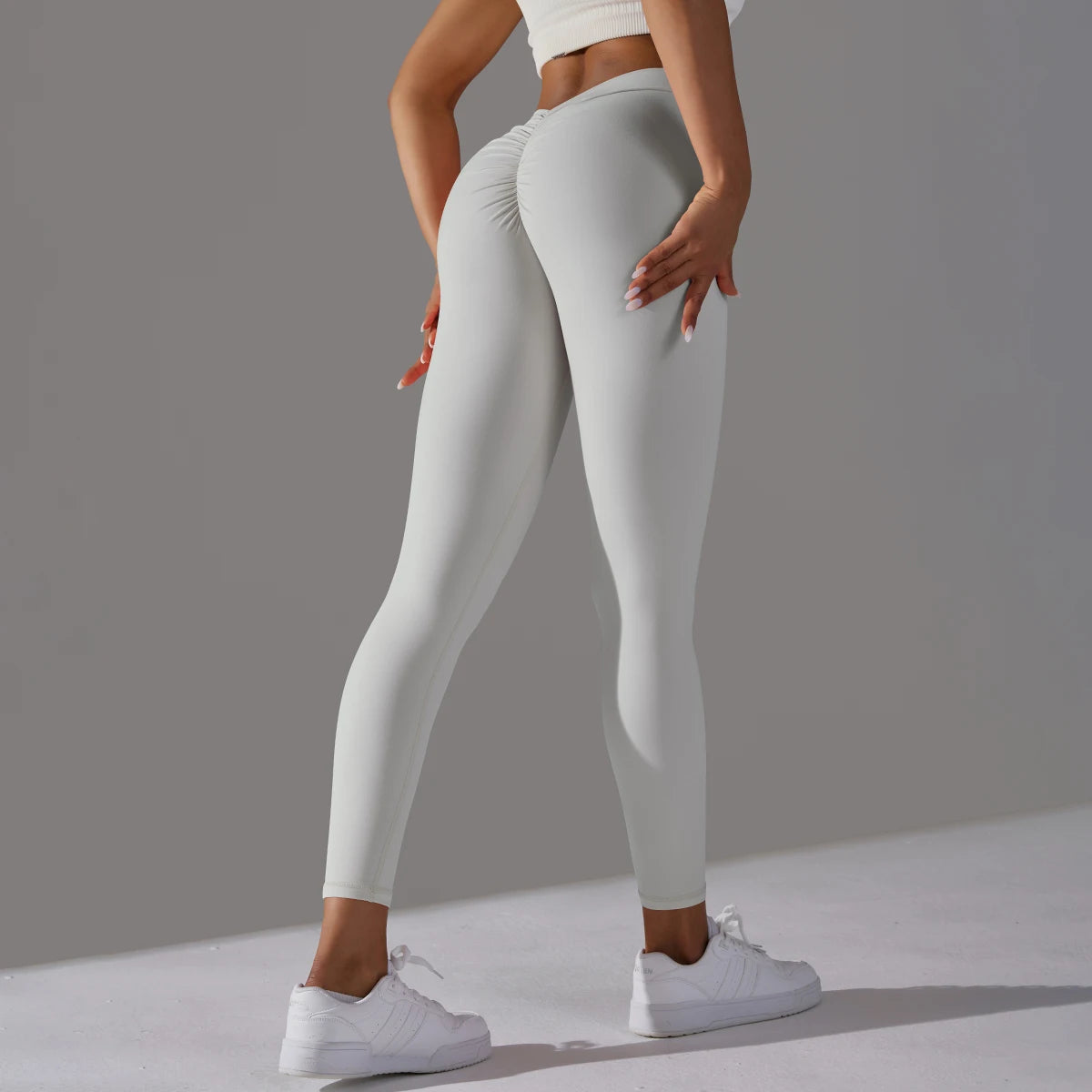 Yoga Leggings Back V Butt Sexy Leggings Women Yoga Pants Fitness Workout Gym Running Leggings High Waist Active Wear Tight Pants