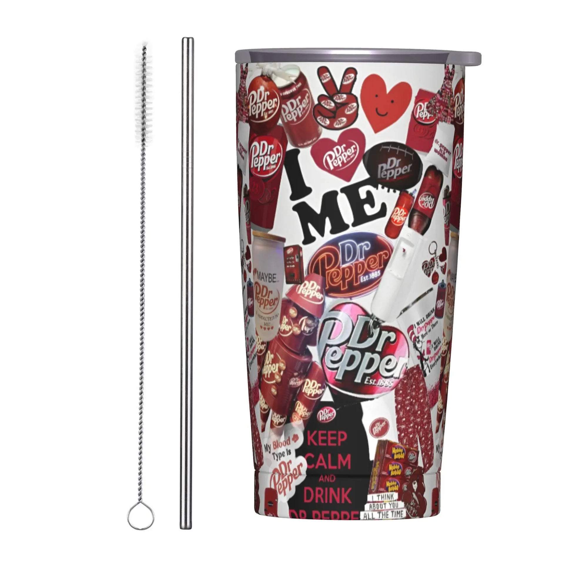 Dr Pepper insulated tumbler