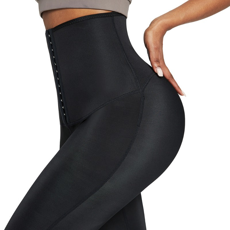 Body Shaper Pants Sauna Shapers Hot Sweat Sauna Effect Slimming Pants Fitness Short Shapewear Workout Gym Leggings Fitness Pants