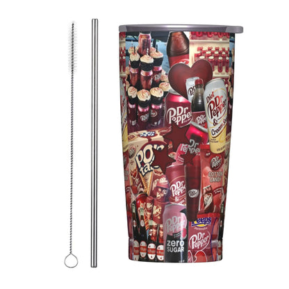 Dr Pepper insulated tumbler