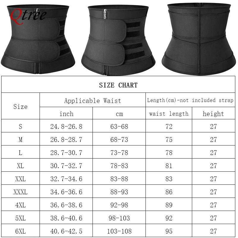 Qtree Waist Trainer Plus Size for Women