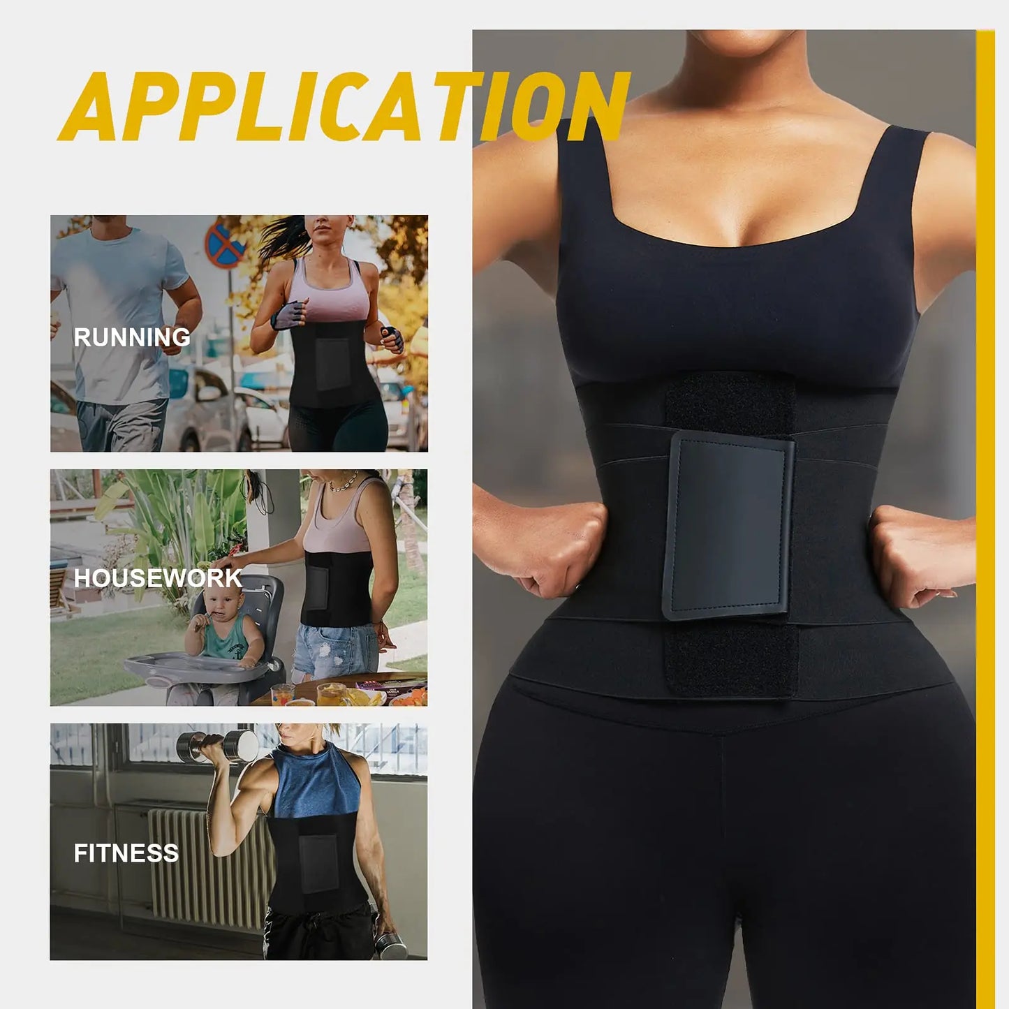Heavy-Duty Slimming Waist Trainer