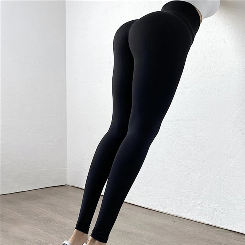 Women High Waist Legging Push Up Fitness Sports Leggings Women Sexy Slim Black Legging Sportswear