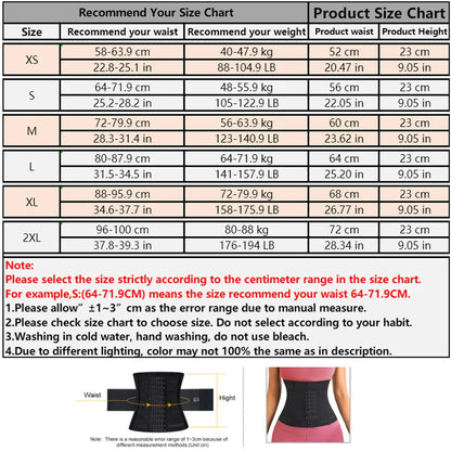 Waist Trainer Body Shaper Tummy Control