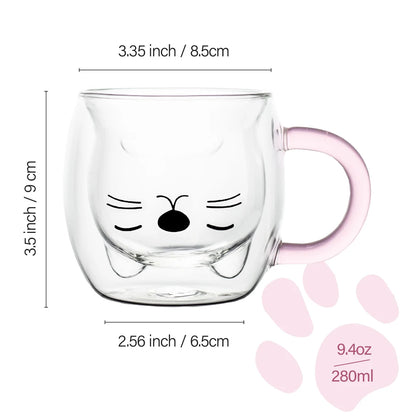280ml Double Wall Coffee Mug
