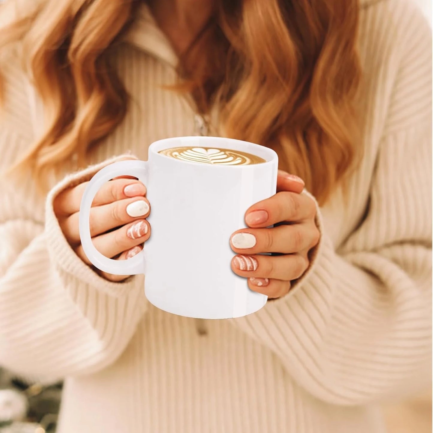 Middle Ceramic Mug Finger Cup Coffee Mug 3D Funny Women Men Water Tea Cup with Handle for Party April Fool's Day Christmas Gift