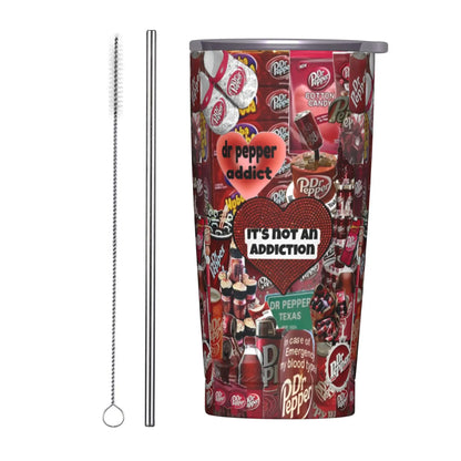 Dr Pepper insulated tumbler