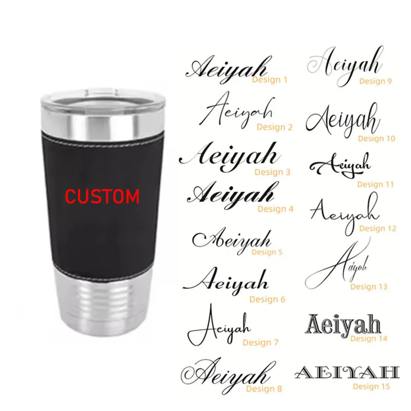 personalized monogram tumbler