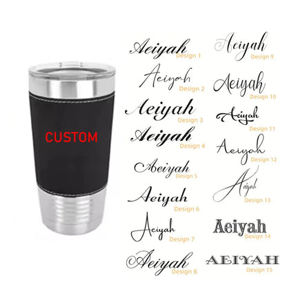 personalized monogram tumbler
