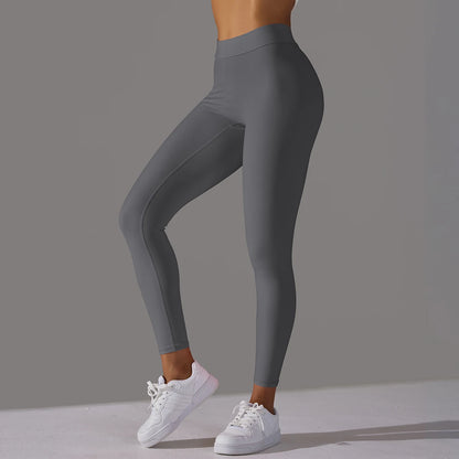 Yoga Leggings Back V Butt Sexy Leggings Women Yoga Pants Fitness Workout Gym Running Leggings High Waist Active Wear Tight Pants