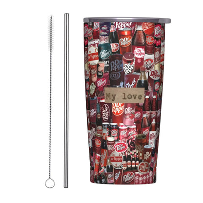 Dr Pepper insulated tumbler