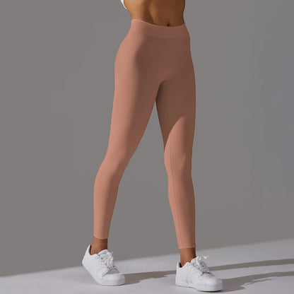 Yoga Leggings Back V Butt Sexy Leggings Women Yoga Pants Fitness Workout Gym Running Leggings High Waist Active Wear Tight Pants