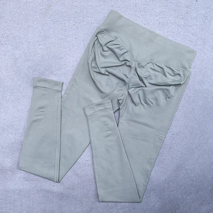 Low Ribbed Waistband Sports Tights