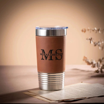 personalized monogram tumbler