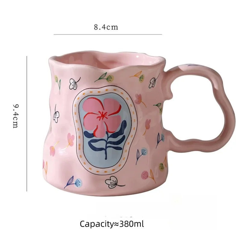 Ceramic Mug Flower