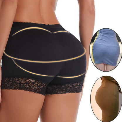 Women Padded Push Up Panties 