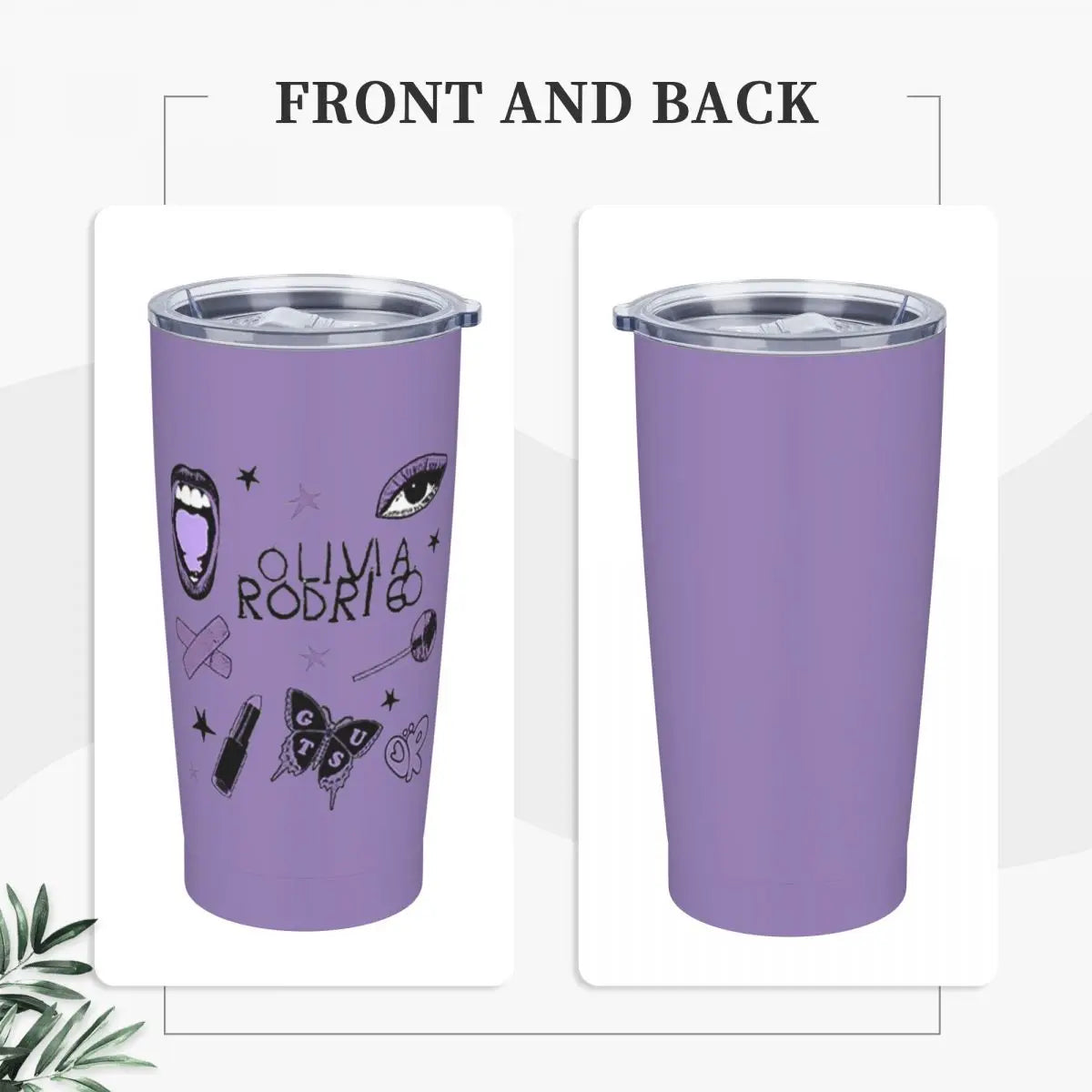 Olivia Rodrigo insulated tumbler