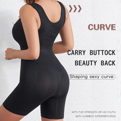 Seamless Postpartum Faja Bodysuit