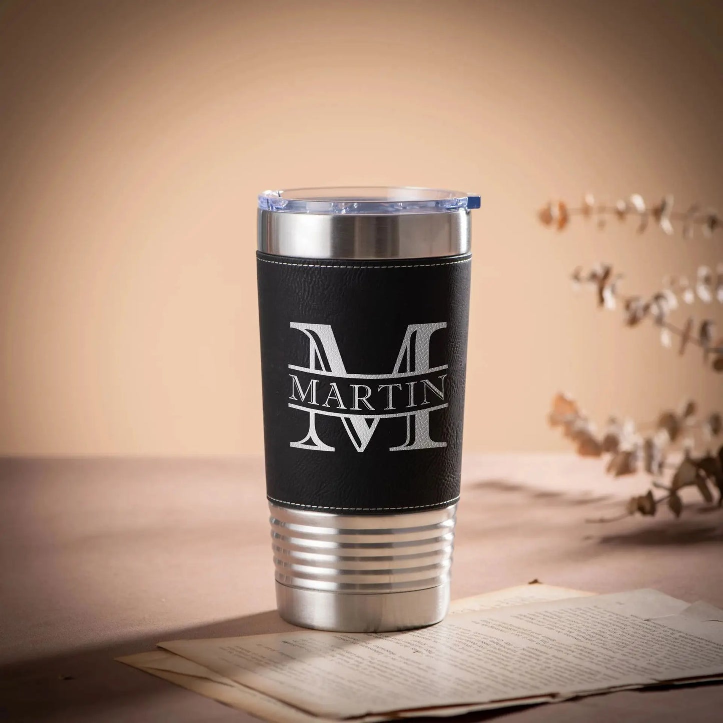 personalized monogram tumbler