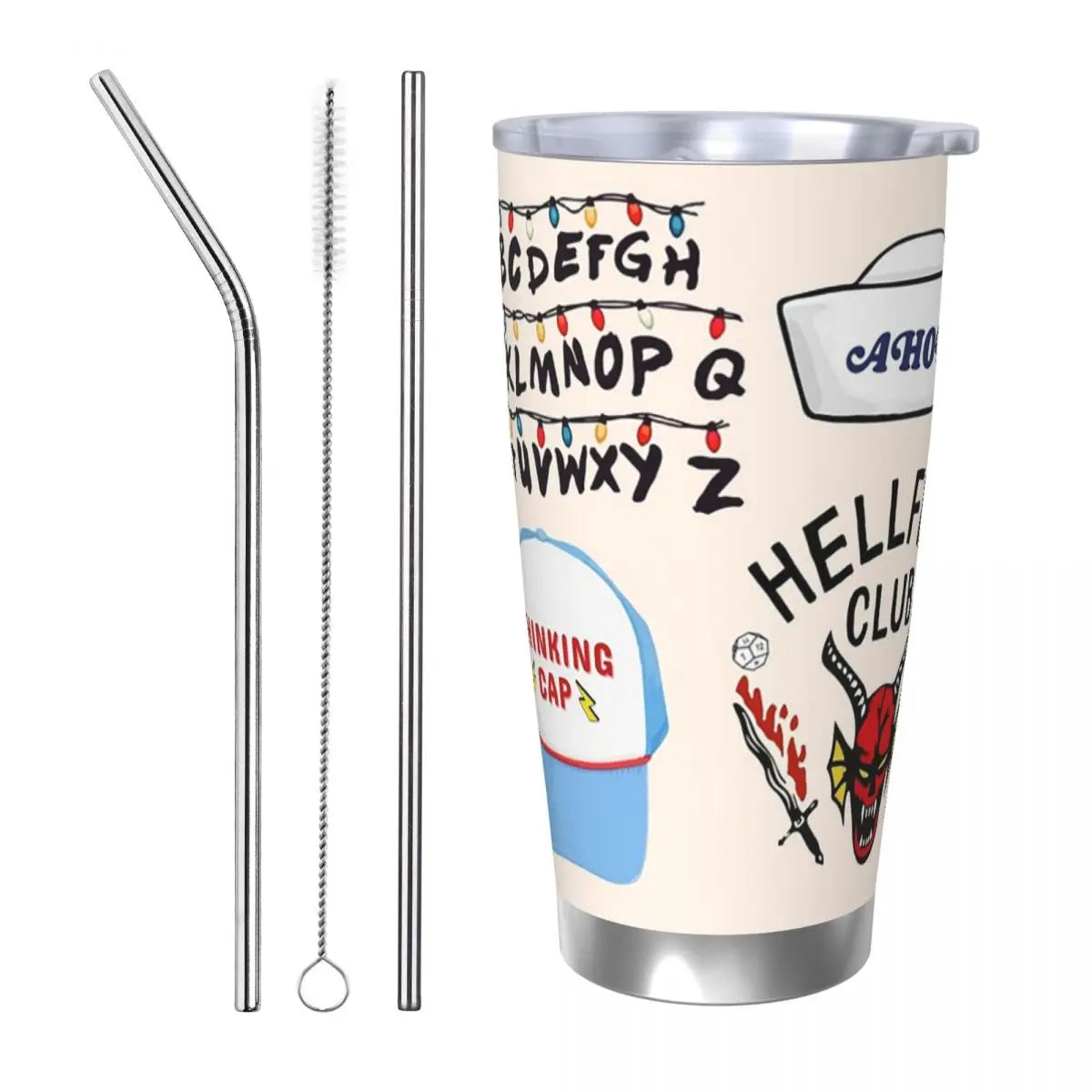 Stranger Sticker Stainless Steel