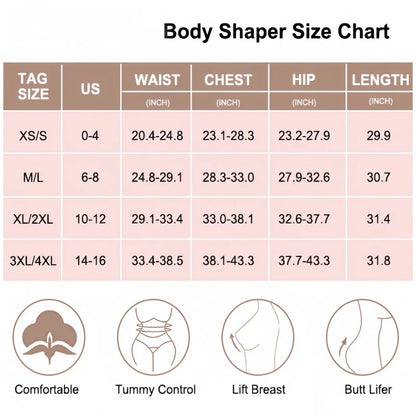 Open-Bust Postpartum Body Shaper (Plus Size)