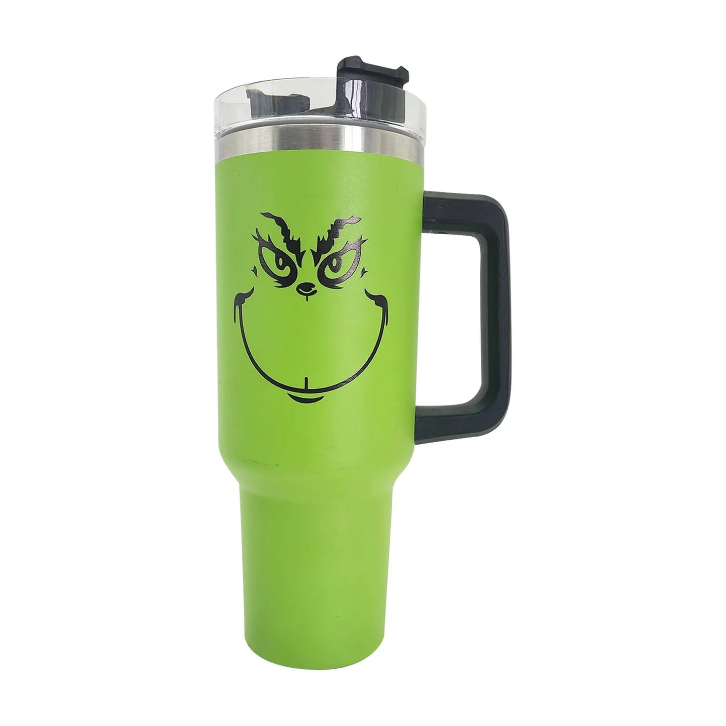 Christmas tumbler with handle
