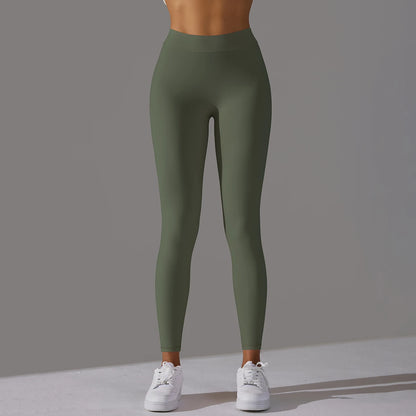 Yoga Leggings Back V Butt Sexy Leggings Women Yoga Pants Fitness Workout Gym Running Leggings High Waist Active Wear Tight Pants