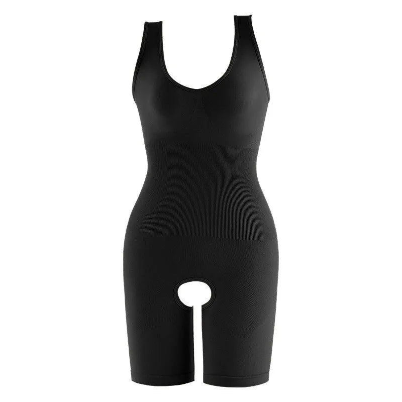 Open-Bust Postpartum Body Shaper (Plus Size)