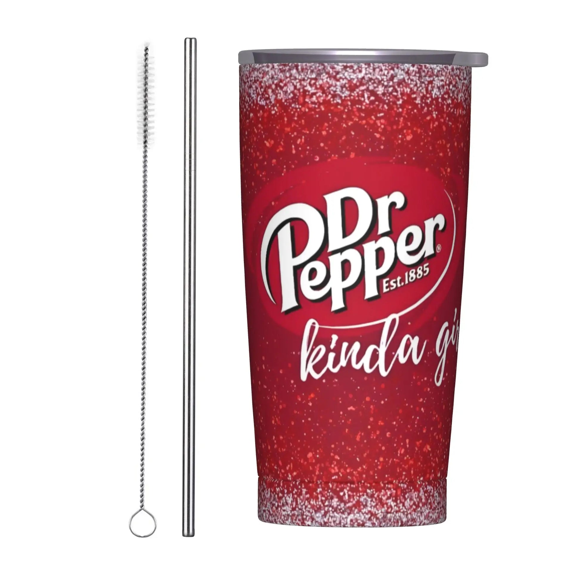 Dr Pepper insulated tumbler