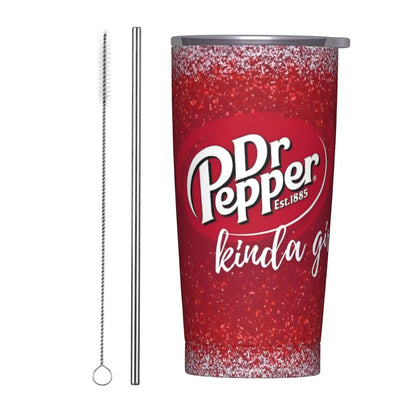 Dr Pepper insulated tumbler