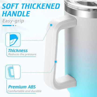 40oz insulated tumbler with handle