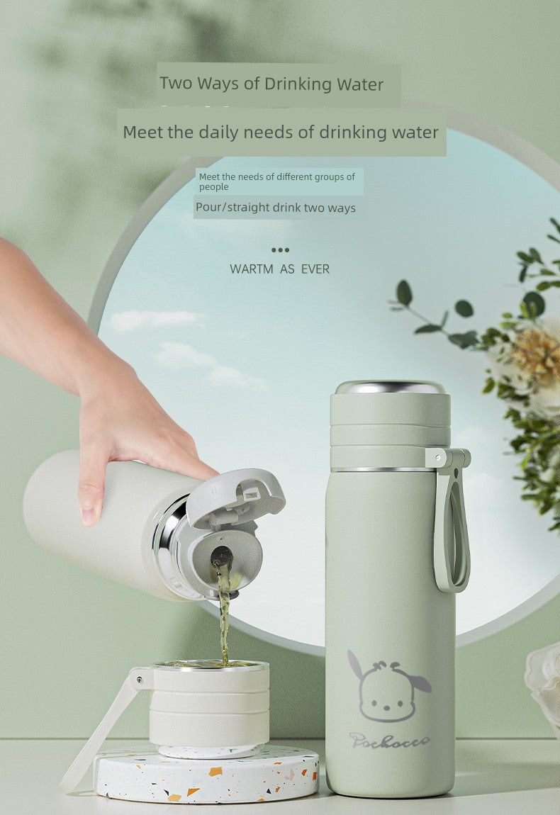 Vacuum Cup Large Capacity Water Cup Female 316 Stainless Steel Kids Student Only Good-looking 2024 New Arrival Cup Male