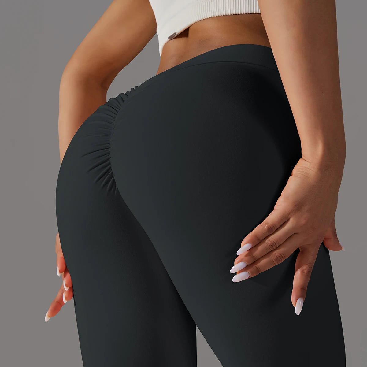 Yoga Leggings Back V Butt Sexy Leggings Women Yoga Pants Fitness Workout Gym Running Leggings High Waist Active Wear Tight Pants
