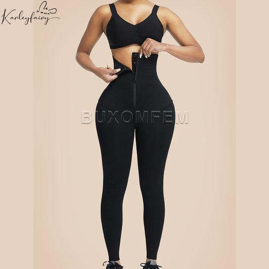 Shaped Up Seamless High Waisted Leggings for Women Front-Zipper Elastic Yoga Pants 2025 Women's Modeling Sexy Underwear Bottoms