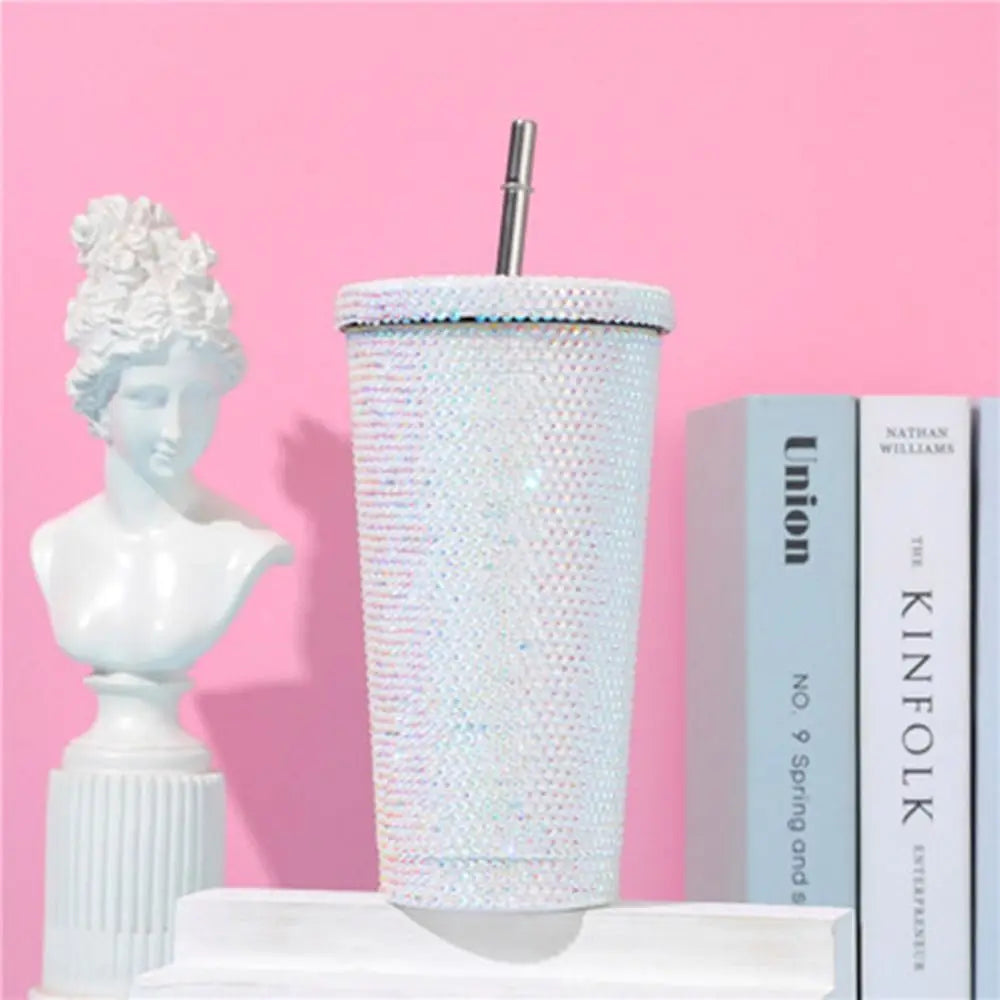 rhinestone thermos water bottle