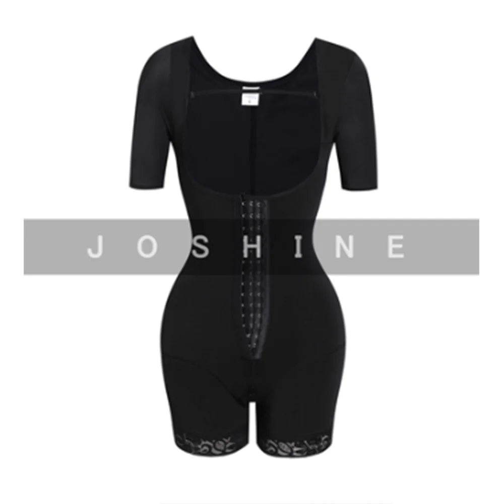 Shapewear Sleeved Body Jumpsuit for Smooth Fit