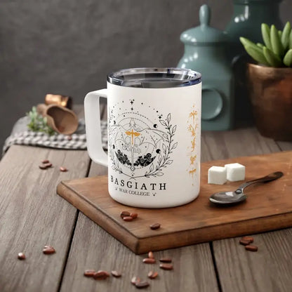 dragon-themed mug for book lovers