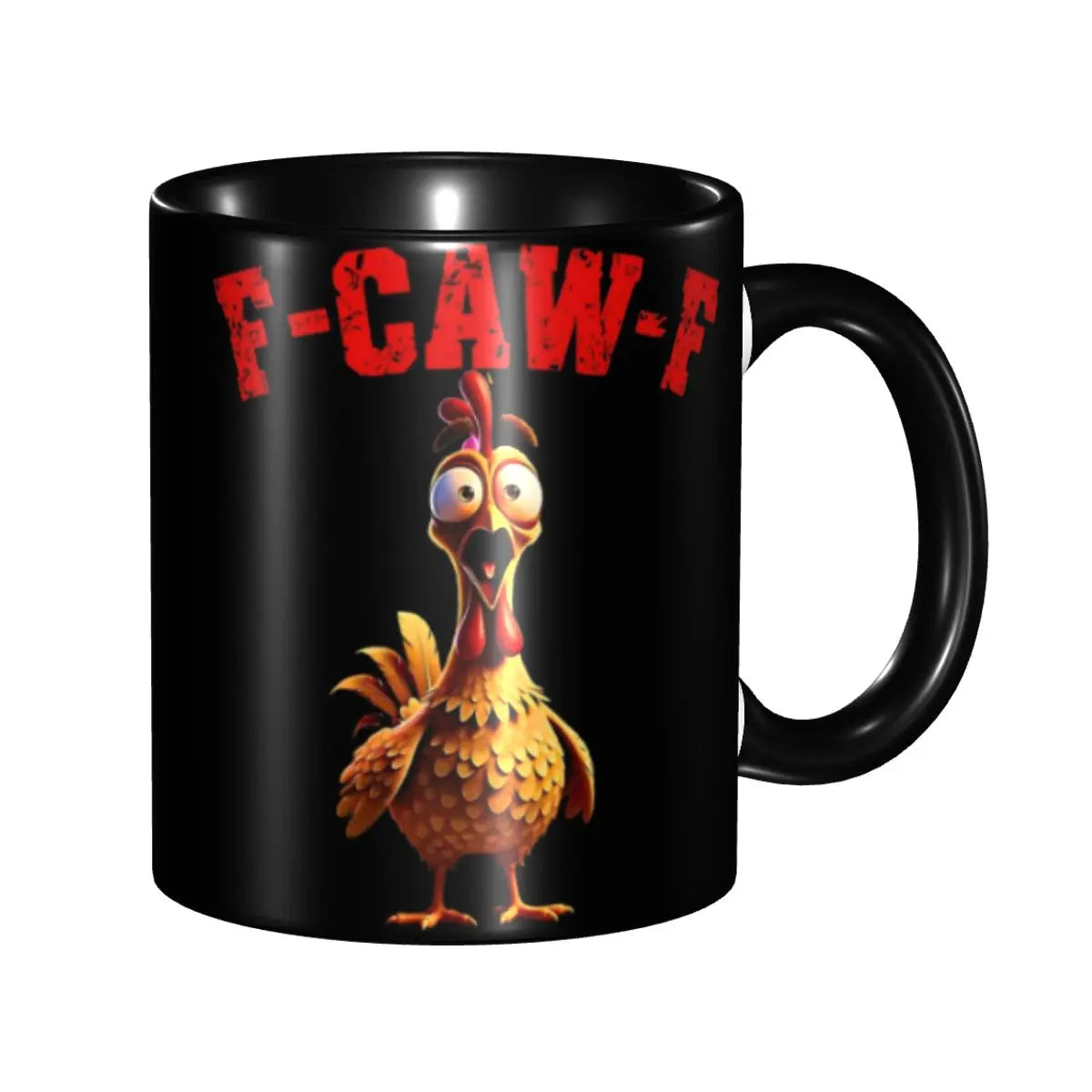 Funny F-Caw-F Chicken FCAWF Coffee Mugs Funny Cup For Bedroom